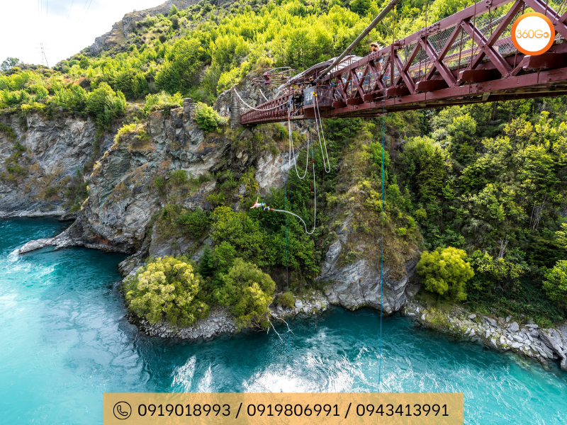bungee jumping - Thử thách giới hạn bản thân - Du lịch 360Go